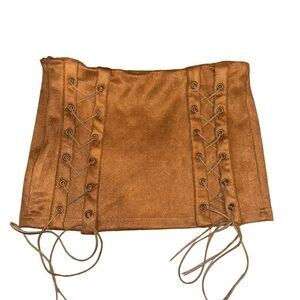 Vintage Y2K trendy mini skirt